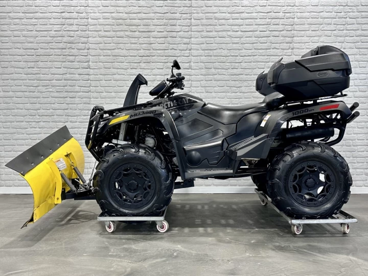 2015 ARCTIC CAT MUD PRO 1000 EFI LIMITED + 4WD + EPS + SEULEMENT 2871 KM + PELLE A NEIGE + 2 PASSAGERS + RARE & A1 