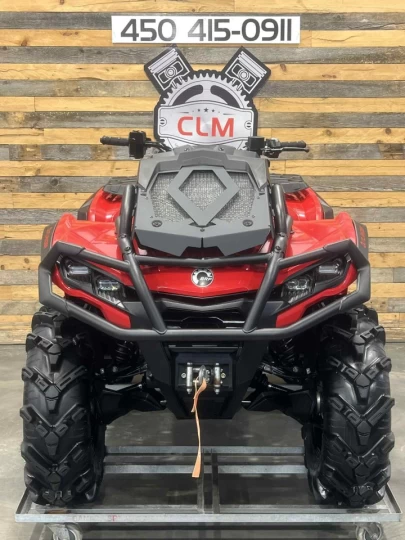 2024 BRP CAN-AM OUTLANDER X-MR 850 EFI + 4X4 + DPS + SEULEMENT 436 KM / 36 HR + CONDITION A1 