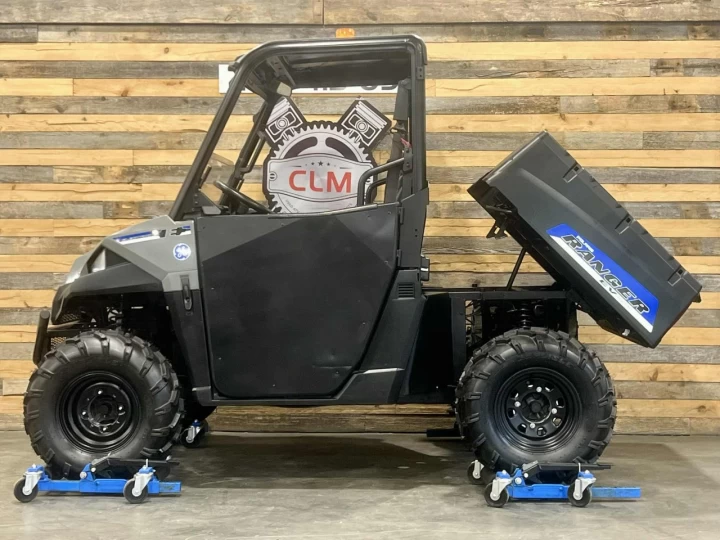 2017 POLARIS RANGER EV - VEHICULE ELECTRIQUE + 4X4 + 2 PASSAGERS + 4 PNEUS NEUFS 