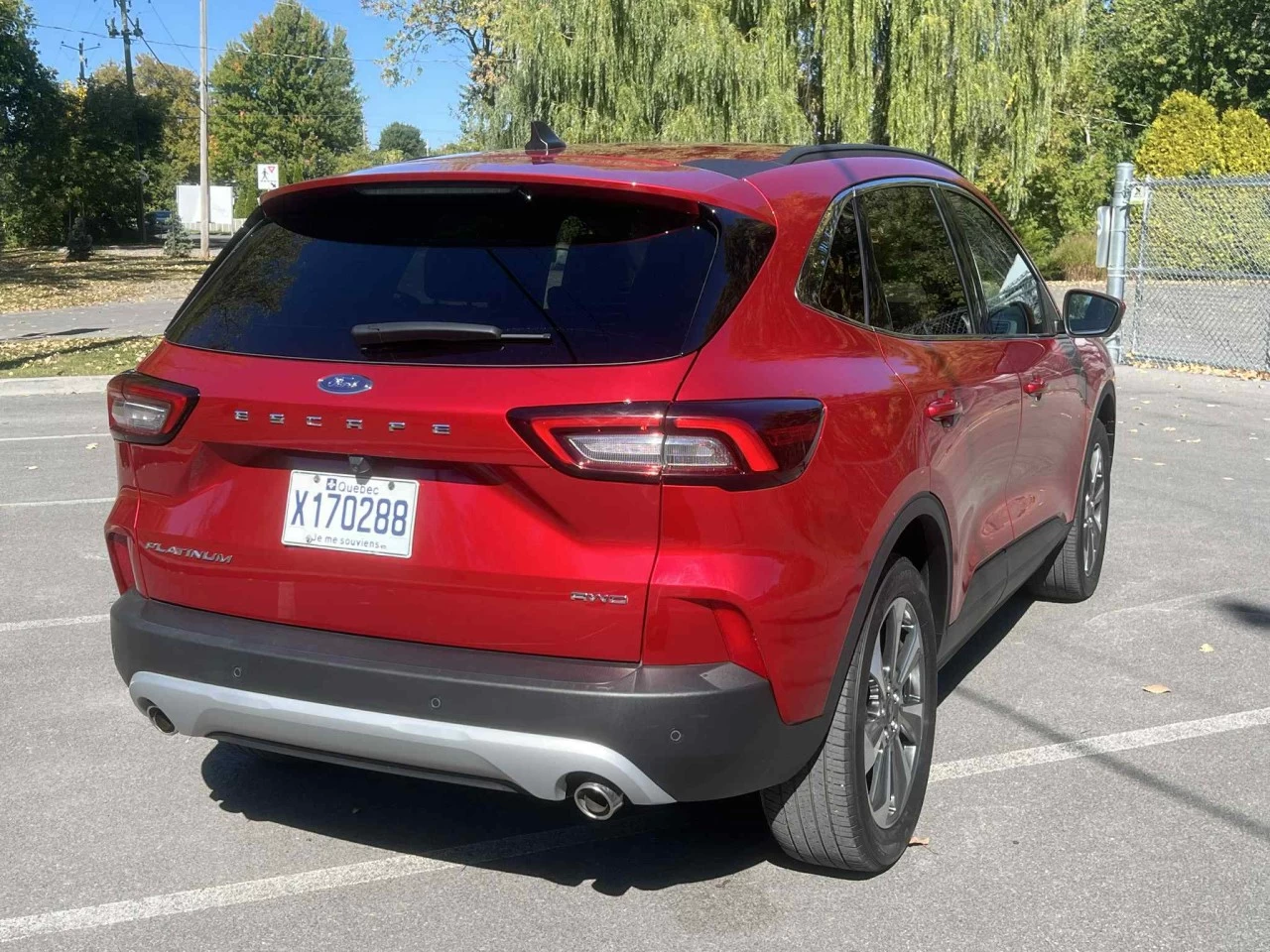 2024 FORD ESCAPE PLATINUM AWD + ECOSPORT 2.0L TURBO + GARANTIE FORD + CONDITION A1  Main Image