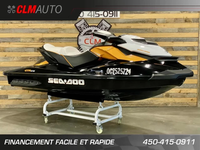 BRP SEA-DOO GTS 215 H.P + IBR + VTS + 3 PASSAGERS + SEULLEMENT 95 HR  2013