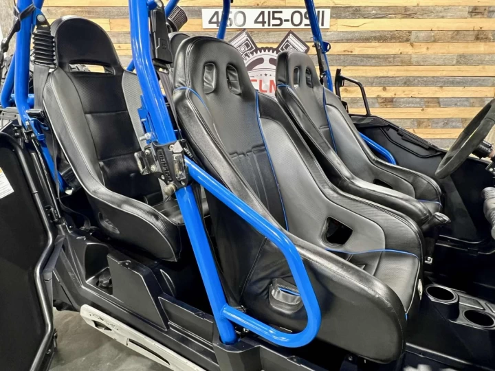 2013 POLARIS RZR4 XP 900 EFI EDITION SPECIALE JAGGED X RACING + 4X4 + EPS + 4 PASSAGERS 