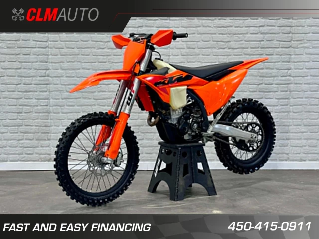 KTM 250 XC-F EFI + 4 TEMPS + SEULEMENT 32 HR + IMPECCABLE & COMME NEUF A1  2025