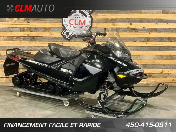 2019 BRP SKI-DOO RENEGADE X 850 E-TEC 137'' + REV GEN4 + 14528 KM + CONDITION IMPECABLE A1 