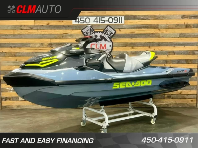 BRP SEA-DOO RXT-X 325 H.P + IBR + VTS + PREMIUM AUDIO + TECH PKG + 40 HR + 3 PASSAGERS + RARE  2024