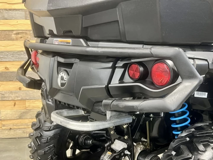 2021 BRP CAN-AM OUTLANDER MAX XT 650 EFI + 4X4 + DPS + VRAI VTT 2 PLACES LEGALE EN SENTIER + 6479 KM + RARE 