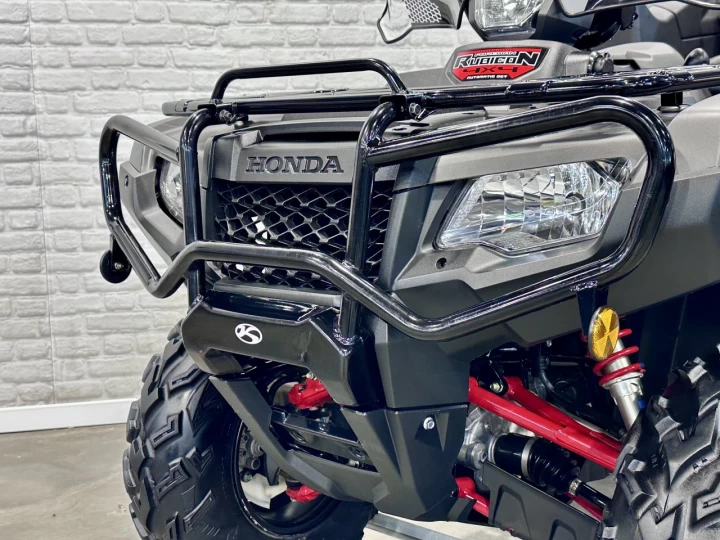 2019 HONDA TRX FOREMAN RUBICON 500 DELUXE + 4WD + POWER STEERING + SEULEMENT 790 KM + IMPECCABLE & RARE 