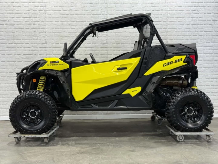 2019 BRP CAN-AM MAVERICK SPORT 1000R EFI + 4WD + DPS + FOX + BEAUCOUP D'ÉQUIPEMENTS $$$ + RARE & A1 