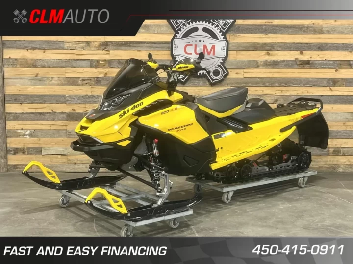 2025 BRP SKI-DOO RENEGADE X-RS 900 ACE TURBO R 180 HP + REV GEN5 + GARANTIE BEST + 7512 KM + RARE & A1 