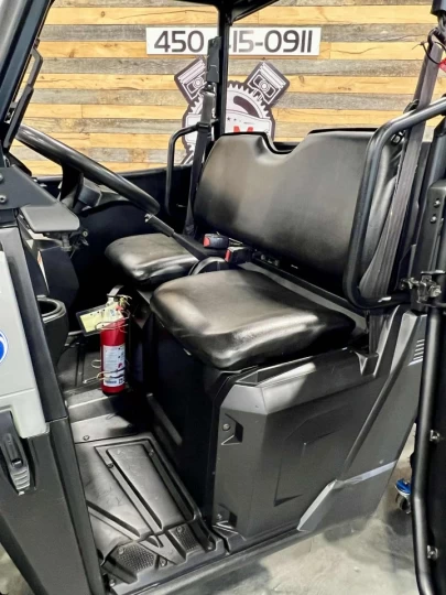2017 POLARIS RANGER EV - VEHICULE ELECTRIQUE + 4X4 + 2 PASSAGERS + 4 PNEUS NEUFS 