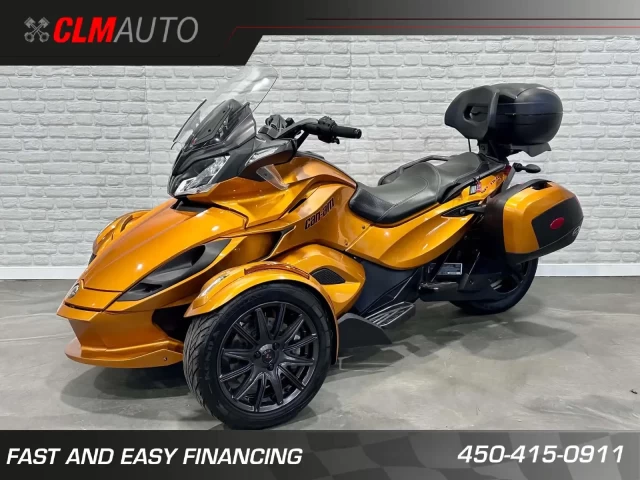 BRP CAN-AM SPYDER ST LIMITED SE-5 (SEMI-AUTOMATIQUE) + ROTAX 998 EFI + 65355 KM + CONDITION A1  2014