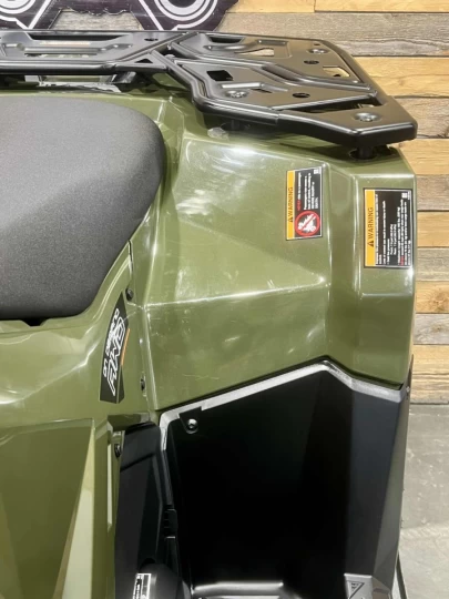 2023 POLARIS SPORTSMAN 450 H.O EFI + 4X4 + SEULEMENT 9 KM + PARE CHOC HD + CONDITION IMPECCABLE A1 