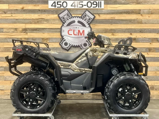 POLARIS SPORTSMAN XP 1000 EFI EDITION HUNTER / CHASSEUR + CAMO + 4X4 + EPS + SEULEMENT 4 KM + TOUTE ÉQUIPÉE + RARE & A1  2024