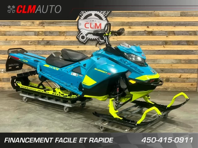 BRP SKI-DOO SUMMIT X 850 E-TEC SHOT 165'' + SEULEMENT 2328 KM + PONT NEUF 0 KM + CONDITION A1  2020
