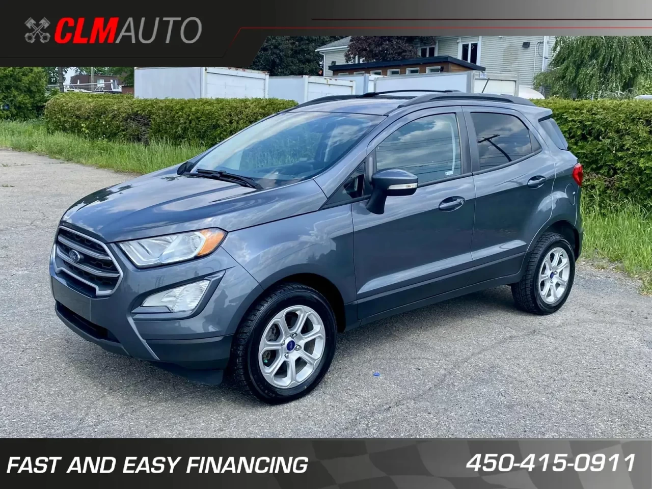 2020 FORD ECOSPORT S.E 2.0L AWD/4X4 + SEULEMENT 62114 KM + VUS COMPACTE A 5 PASSAGERS  Image principale