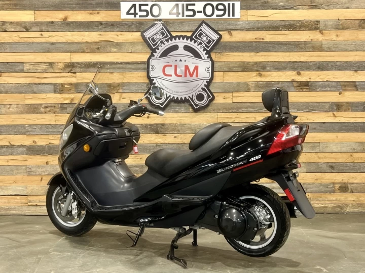 2005 SUZUKI BURGMAN 400 EFI + SEULEMENT 30711 KM + BANC 2 PASSAGERS & DOSSIER + RARE & A1 