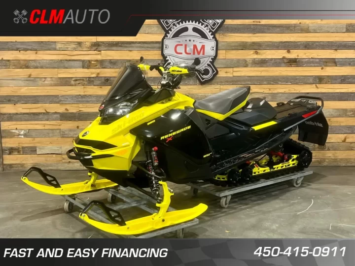 2022 BRP SKI-DOO RENEGADE X-RS 850 E-TEC 137''+ REV GEN4 + COULEUR RARE & CONDITION A1 