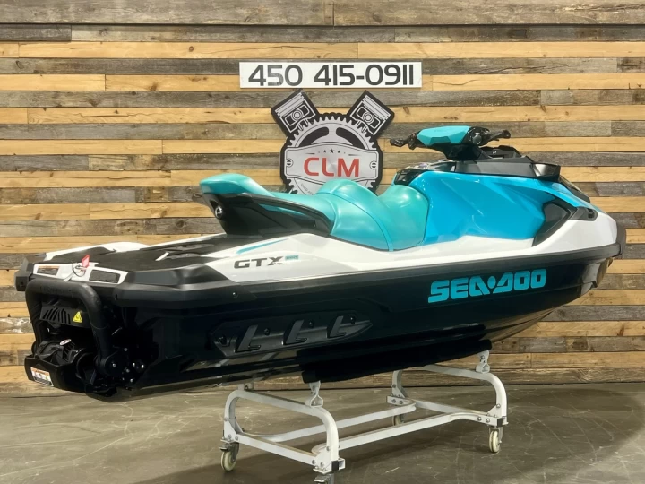 2022 BRP SEA-DOO GTX PRO 130 H.P + IBR + 3 PASSAGERS + 255 HR + AUBAINE $$$ 