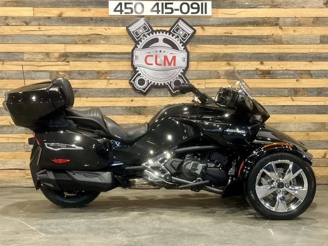 BRP CAN-AM SPYDER F3 LIMITED SE-6 (SEMI-AUTOMATIQUE) ROTAX 1330 cc EFI + SEULEMENT 1753 KM + RARE & A1  2022