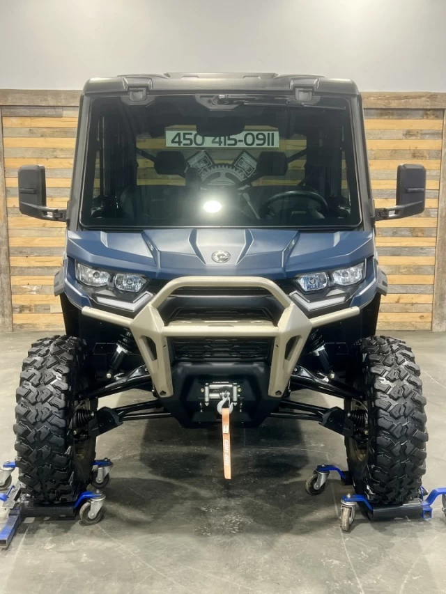 BRP CAN-AM DEFENDER MAX CREW HD-10 LIMITED + 4X4 + DPS + HVAC + AUDIO + 5200 KM + GARANTIE + RARE & A1  2025
