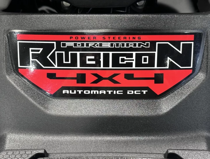 2019 HONDA TRX FOREMAN RUBICON 500 DELUXE + 4WD + POWER STEERING + SEULEMENT 790 KM + IMPECCABLE & RARE 