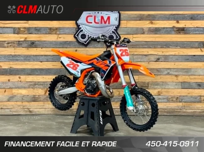 KTM 65 SX + 2 TEMPS + SEULEMENT 58 HR + JEUNE / ENFANT MX - MOTOCROSS + RARE & A1 - 2024