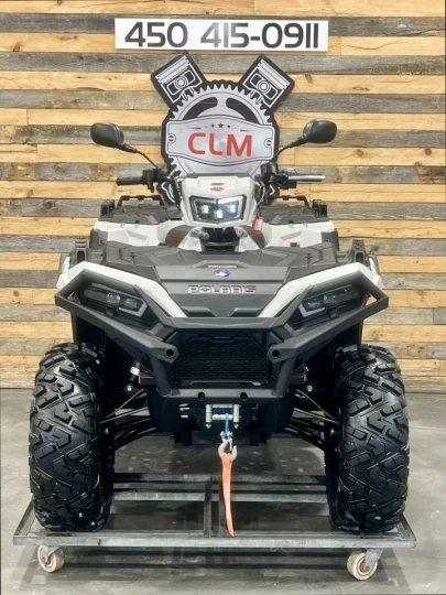 2023 POLARIS SPORTSMAN 850 EFI ULTIMATE TRAIL + 4X4 + EPS + SEULEMENT 534 KM / 34 HR + CONDITION A1 