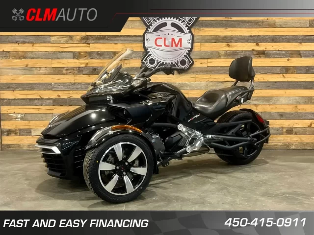 BRP CAN-AM SPYDER F3-S + SE-6 (SEMI-AUTOMATIQUE) + SEULEMENT 28382 KM + CONDITION A1  2015