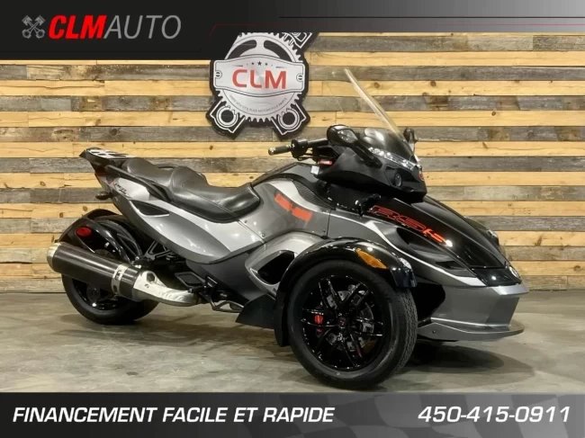 BRP CAN-AM SPYDER RS-S + SM5 EMBRAYAGE MANUELLE A CLUTCH + 87790 KM + PAREBRISE GIVI - 2011