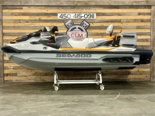 BRP SEA-DOO FISH PRO 170 HP EDITION TROPHY + IBR + VTS + IDF + GPS + AUDIO + TECH PKG + COOLER + 4 HR + COULEUR & MODELE RARE + A1  2025