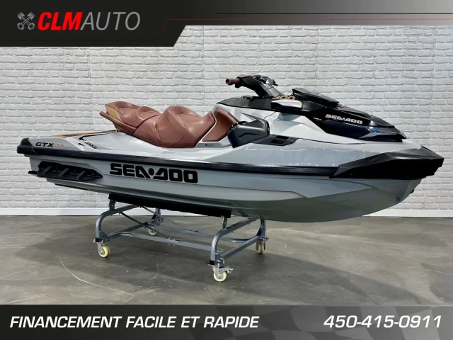BRP SEA-DOO GTX LIMITED 300 HP + IBR + VTS + AUDIO PREMIUM + 114 HR + 3 PASSAGERS + RARE & A1  2019