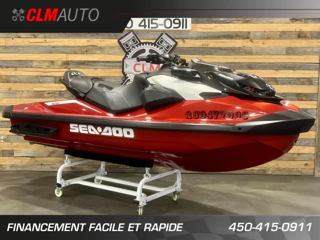 BRP SEA-DOO RXP-X 300 H.P + IBR + VTS + AUDIO PREMIUM + SEULEMENT 7 HR + BANC 1 & 2 PASSAGER + RARE & A1  2024