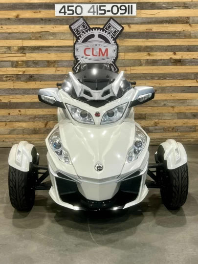 2015 BRP CAN-AM SPYDER RT-S SE-6 (SEMI-AUTOMATIQUE) + ROTAX 1330 cc ACE EFI + 63044 KM 