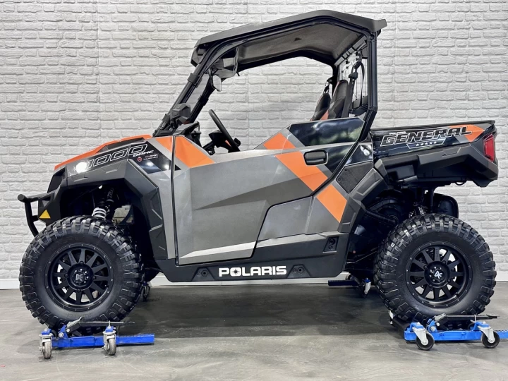 2018 POLARIS GENERAL 1000 EFI VERSION DELUXE + 4WD + E.P.S + AUDIO + FOX + MAGS + BIEN ÉQUIPÉE 