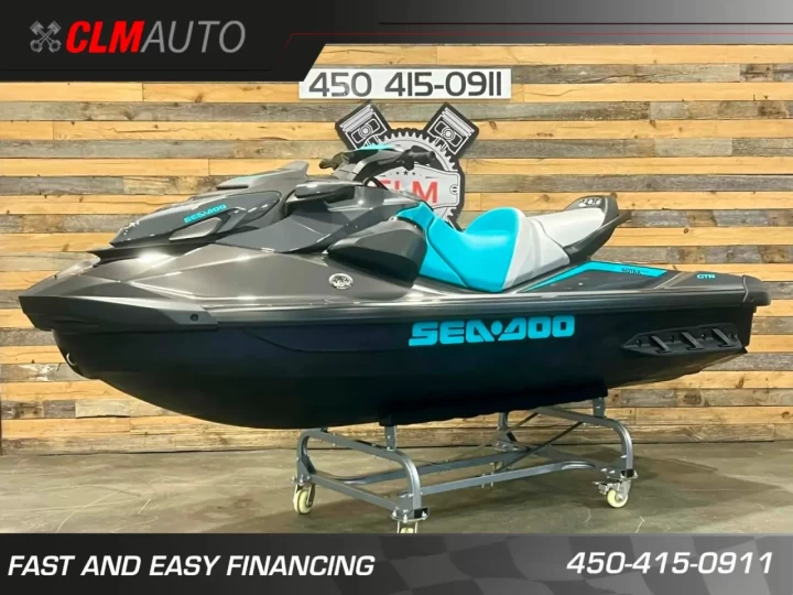 2026 BRP SEA-DOO GTR 230 H.P + IBR + VTS + AUDIO PREMIUM + SEULEMENT 4 HR + 3 PASSAGERS + RARE & A1 