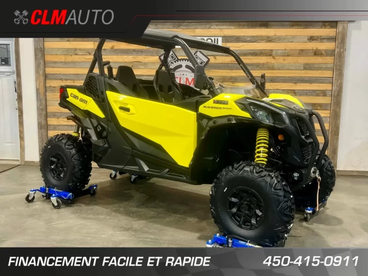 2019 BRP CAN-AM MAVERICK SPORT 1000R EFI + 4X4 + D.P.S + SUSPENSION FOX 