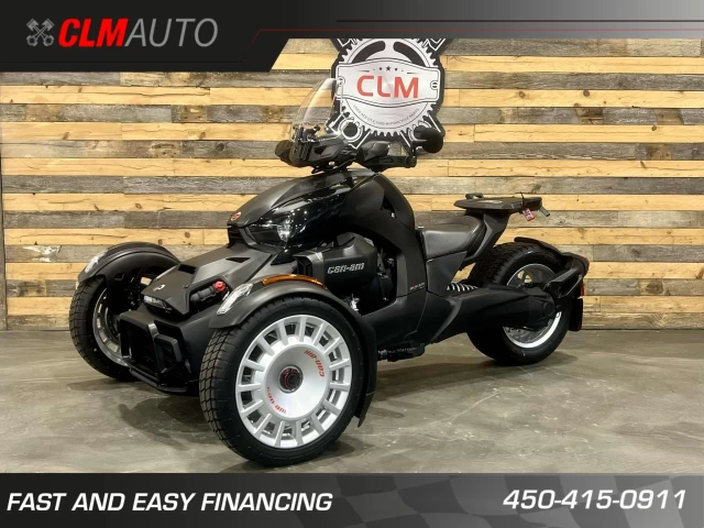BRP CAN-AM RYKER / SPYDER 900 ACE EDITION RALLY + 11 341 KM + GARANTIE BEST MAY 2026 + BEAUCOUP D'EQUIPEMENTS $$$  2024