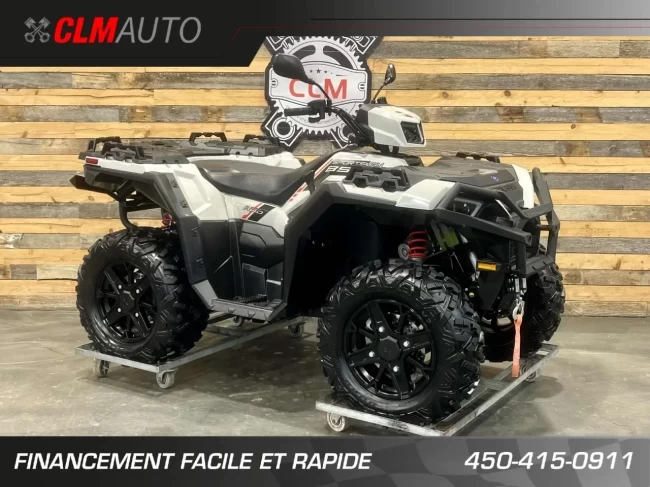 POLARIS SPORTSMAN 850 EFI ULTIMATE TRAIL + 4X4 + EPS + SEULEMENT 534 KM / 34 HR + CONDITION A1 - 2023