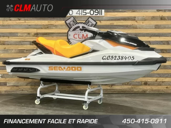 BRP SEA-DOO GTS 130 H.P + 3 PASSAGERS + 176 HR + IMPECCABLE A1 - 2016