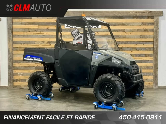 POLARIS RANGER EV - VEHICULE ELECTRIQUE + 4X4 + 2 PASSAGERS + 4 PNEUS NEUFS  2017