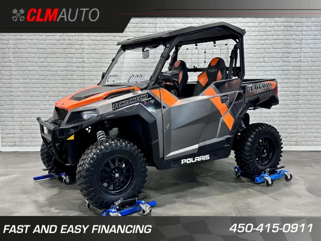 POLARIS GENERAL 1000 EFI VERSION DELUXE + 4WD + E.P.S + AUDIO + FOX + MAGS + BIEN ÉQUIPÉE  2018