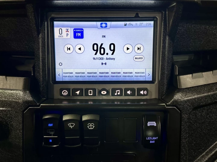 2021 POLARIS GENERAL 4 CREW XP 1000 EDITION DELUXE + RIDE COMMAND RADIO - GPS + CABINE FERMÉ + 3286 KM SEULEMENT 