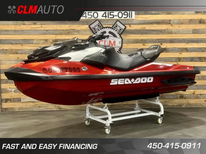 2024 BRP SEA-DOO RXP-X 300 H.P + IBR + VTS + AUDIO PREMIUM + SEULEMENT 7 HR + BANC 1 & 2 PASSAGER + RARE & A1 
