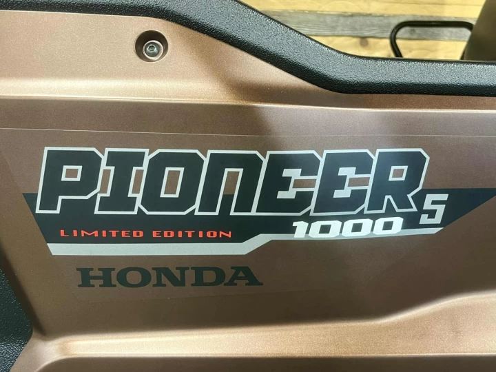 2020 HONDA PIONEER-5 1000 LIMITED EDITION + 4X4 + EPS + FOX + 5 PASSAGERS + 2447 KM SEULEMENT 