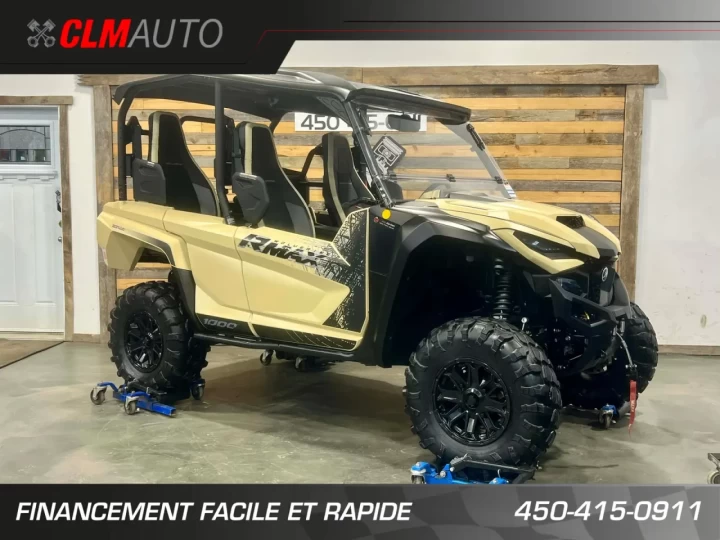 2023 YAMAHA R-MAX4 WOLVERINE 1000 S.E - SPECIAL EDITION + 4X4 + EPS + FOX + AUDIO + BAS KM 4243 KM + RARE & IMPECABLE A1 