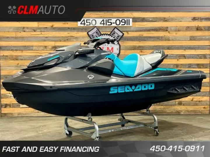 2024 BRP SEA-DOO GTR 230 H.P + I.B.R + V.T.S + AUDIO PREMIUM + 3 PLACES + SEULEMENT 3.7 HEURES 