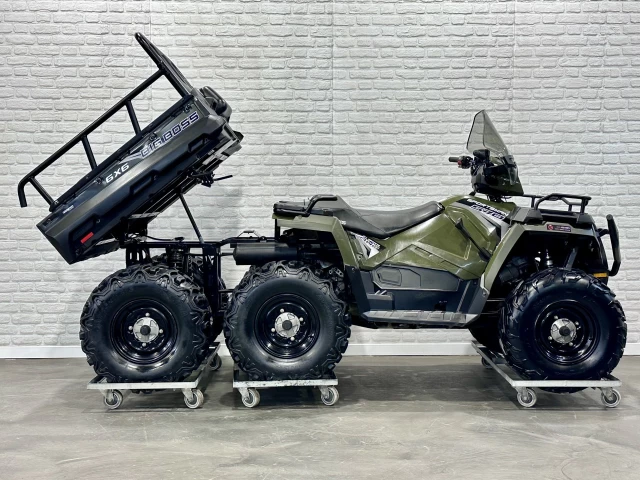 POLARIS SPORTSMAN 570 EFI BIG BOSS 6X6 EPS + 2 PASSAGERS + 6256 KM + RARE & A1  2017