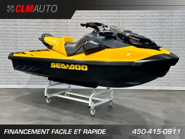 BRP SEA-DOO GTR 230 H.P + IBR + VTS + AUDIO + 3 PASSAGERS + SEULEMENT 65 HR + RARE & A1  2022