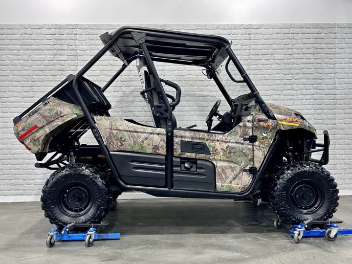 2018 KAWASAKI TERYX EDITION CAMO + EPS + 4WD + FOX + BEAUCOUP D'OPTIONS $$$ INCLUS 