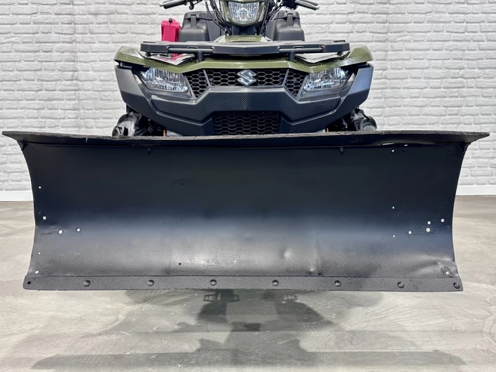 2023 SUZUKI KING QUAD 750 AXI + 4WD + EPS + SEULEMENT 1257 KM + BIEN ÉQUIPÉE + RARE & A1 